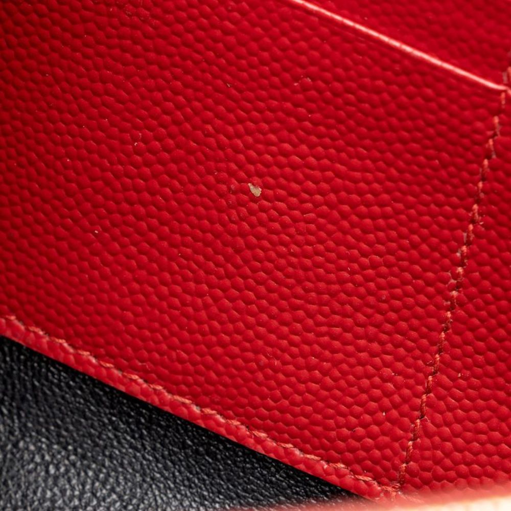 Saint Laurent Matelasse Grain de Poudre Monogram Chain Wallet - Picture 13 of 15